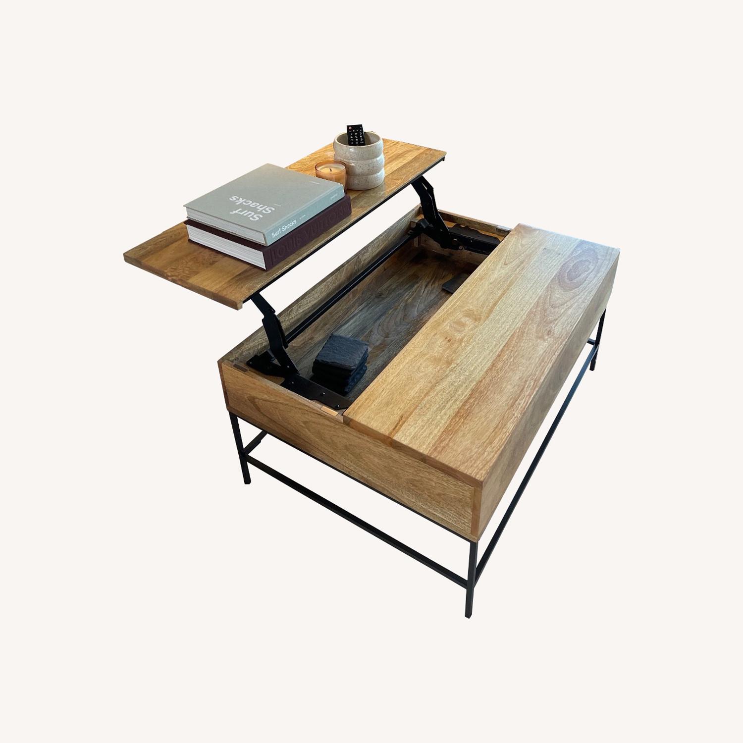 West Elm Pop Up Coffee Table AptDeco