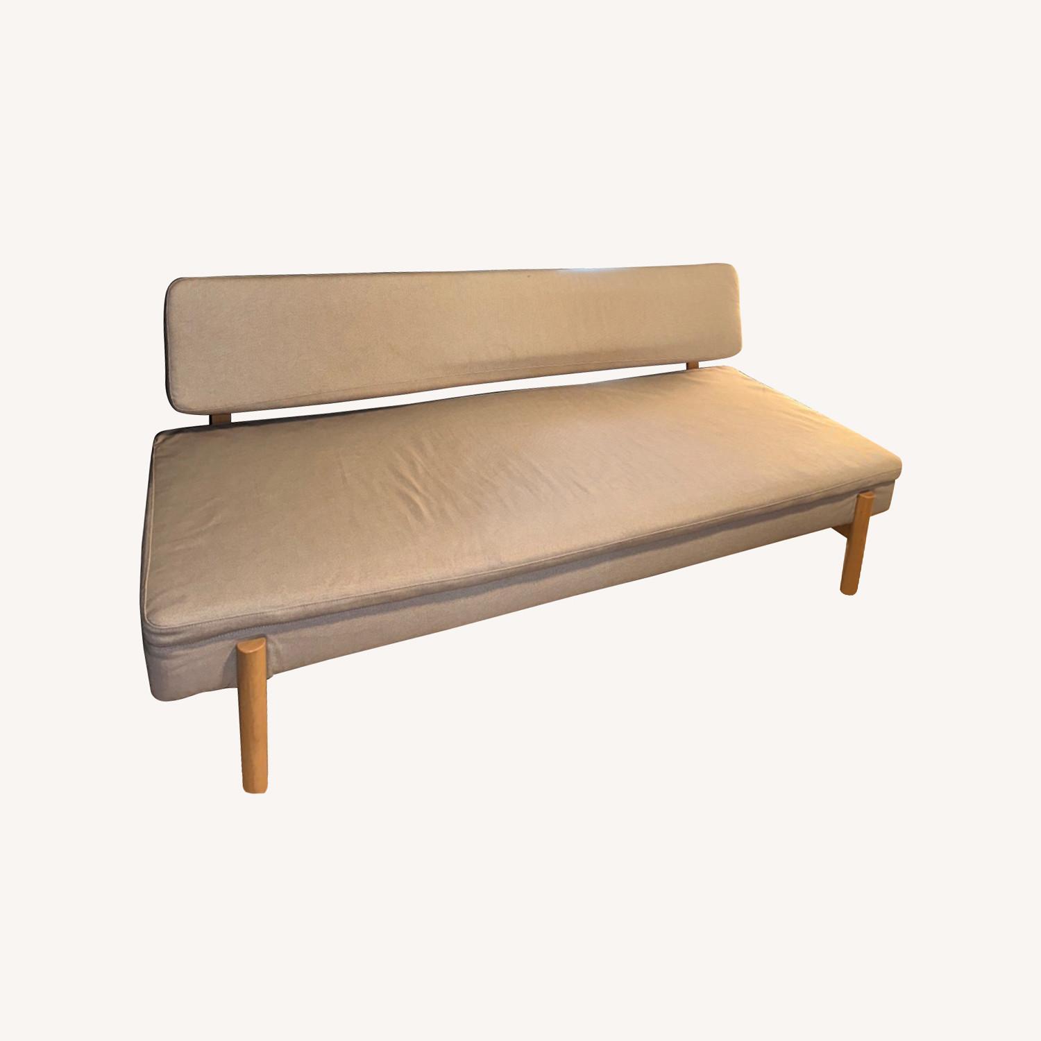 IKEA Gray Futon/Couch - image-0