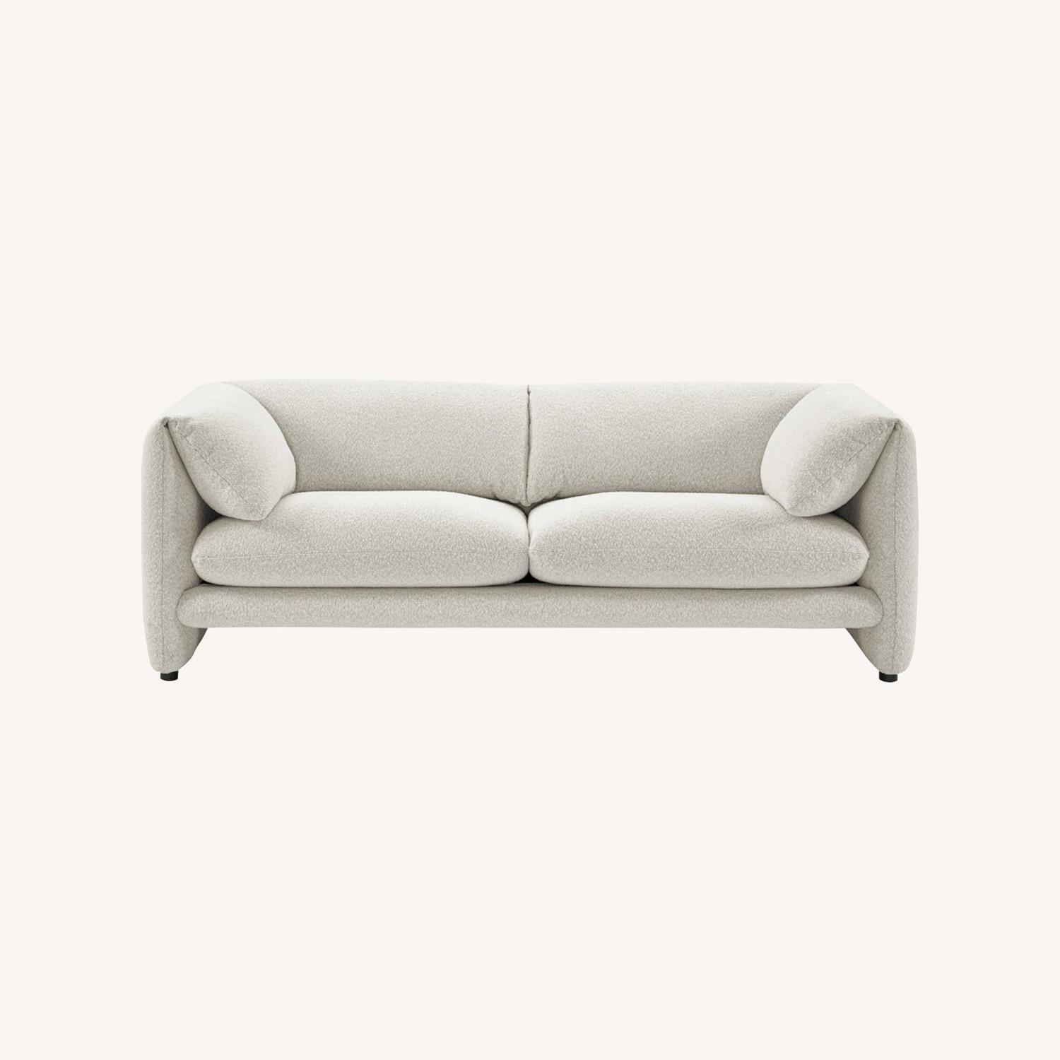 Castlery Lucas Performance Boucle Sofa, White Quartz - image-0