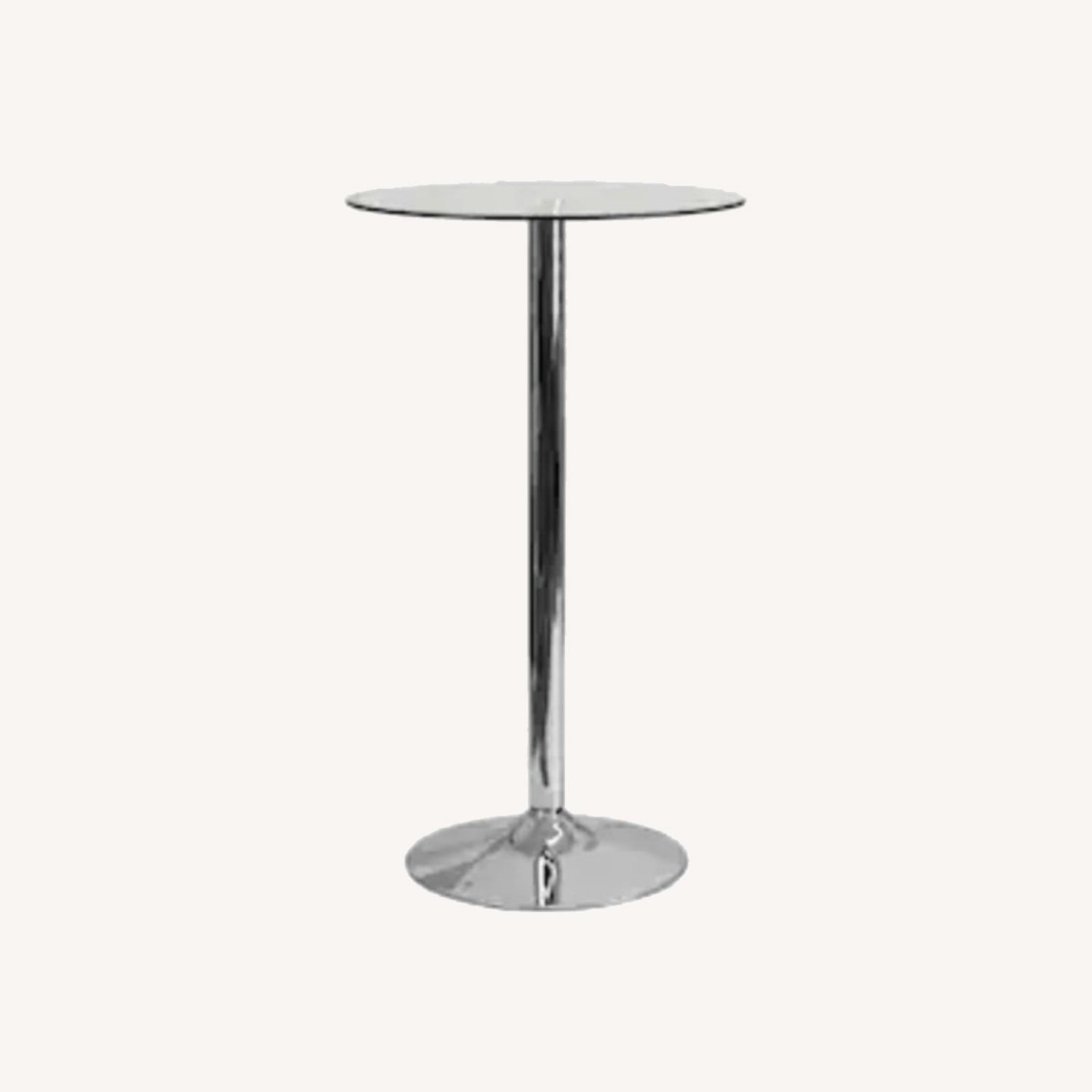 Round Glass Table AptDeco