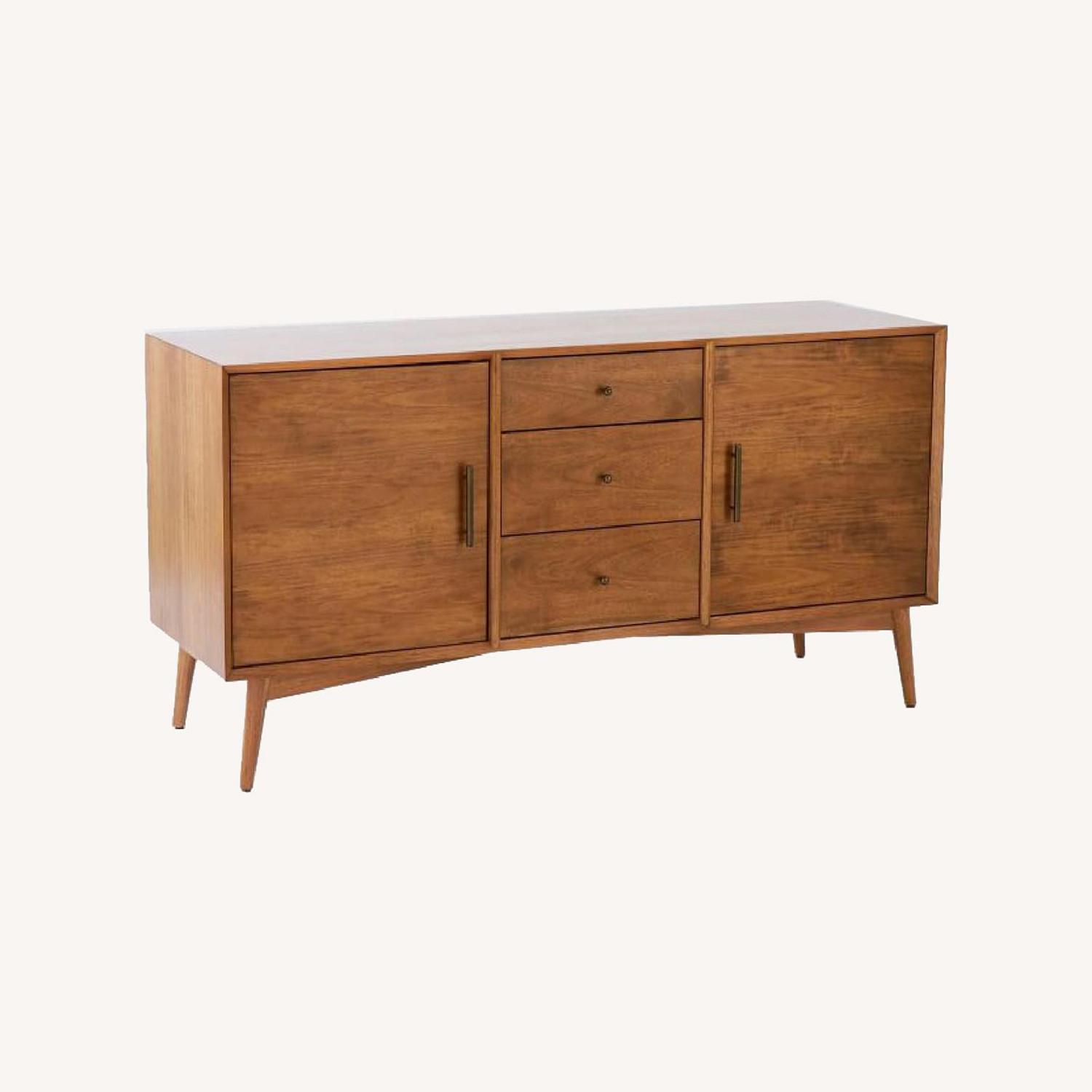 West Elm Mid-Century Media Console (58") - image-0