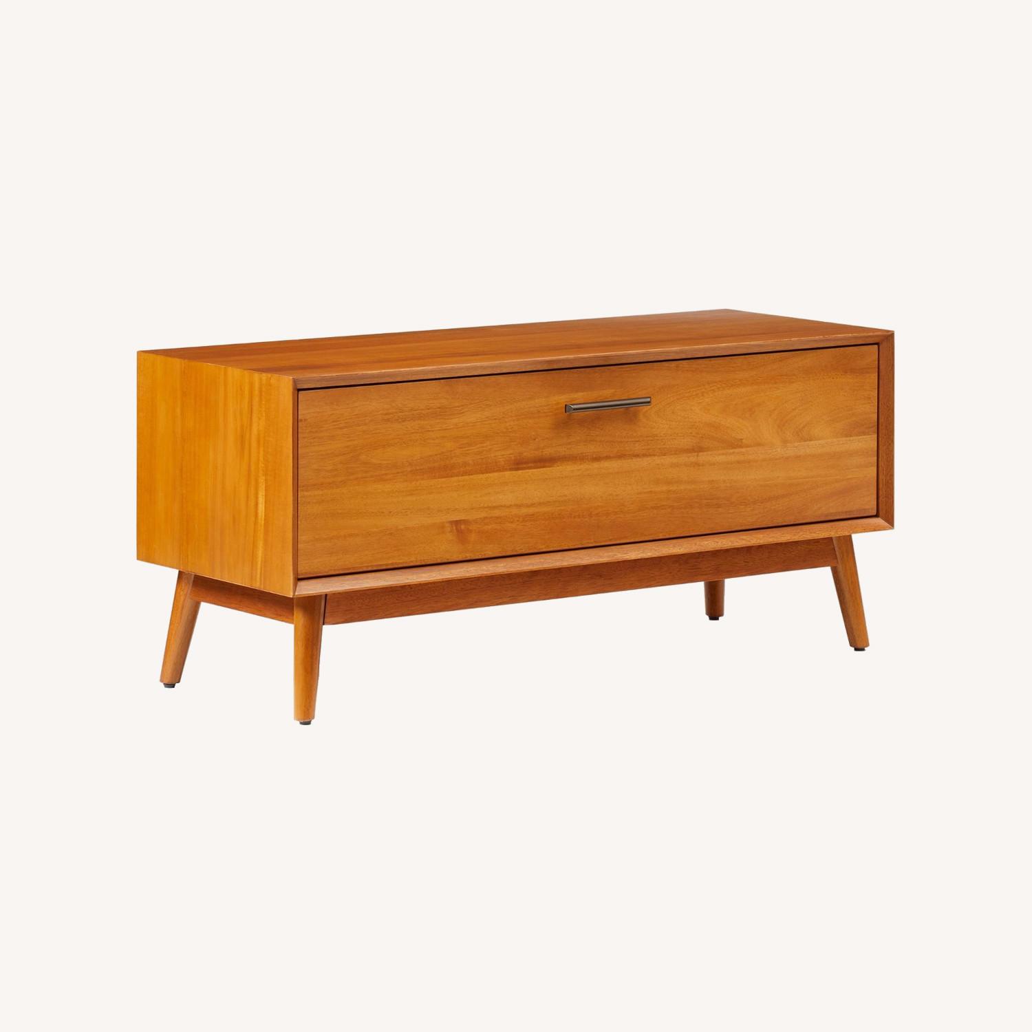 West Elm MidCentury Shoe Storage Bench (42") AptDeco