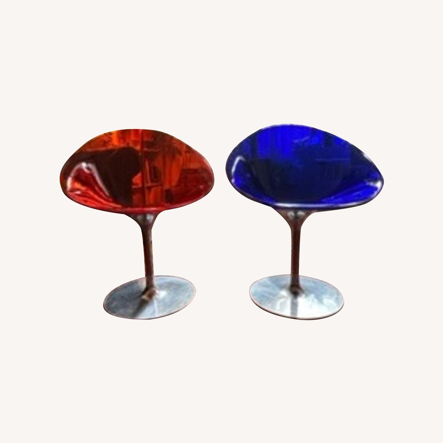 椅子 Kartell EroS black Kartell ERO S / カルテル エロエス 1本脚 - インテリア・家具