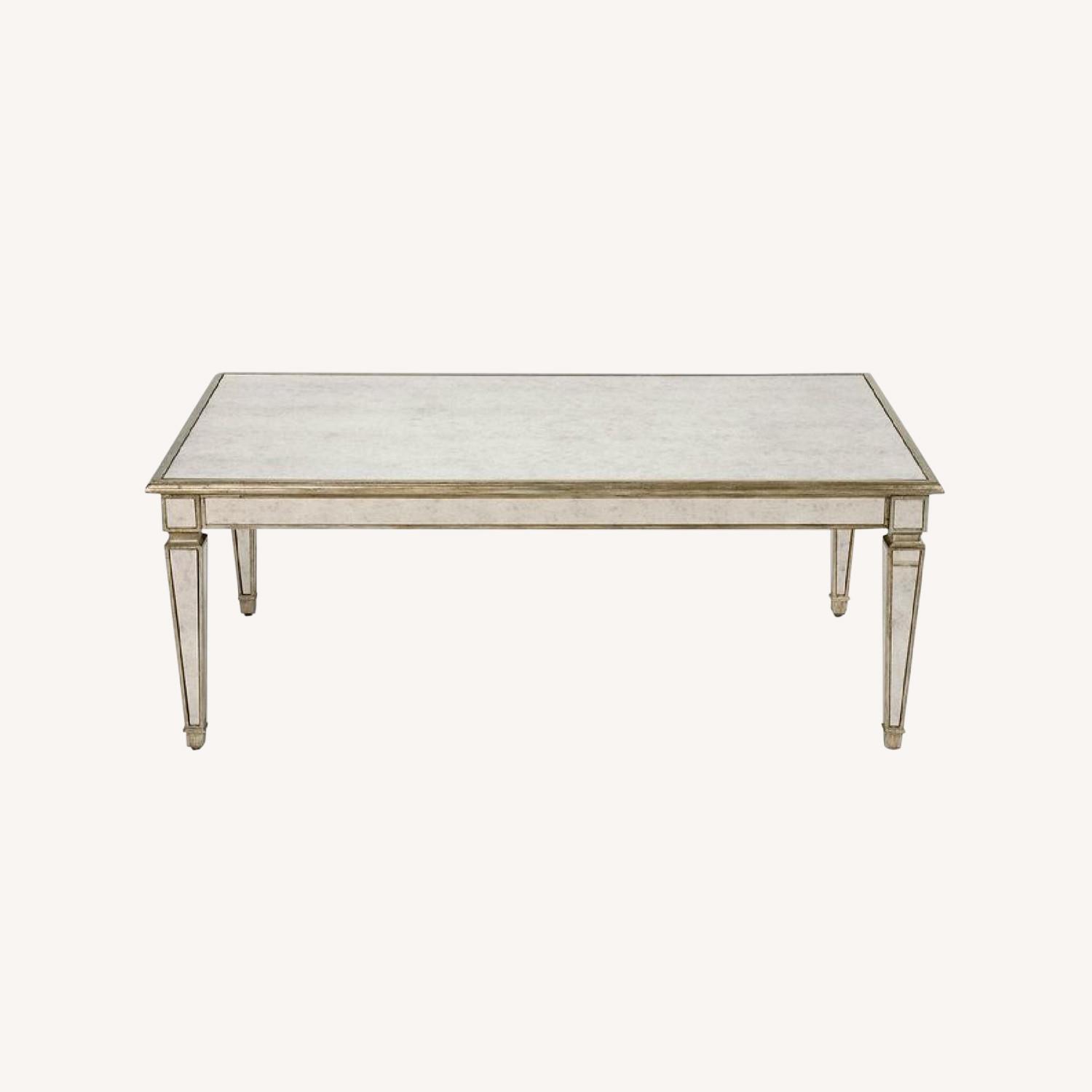 Ethan Allen Vivica Mirrored Coffee Table AptDeco
