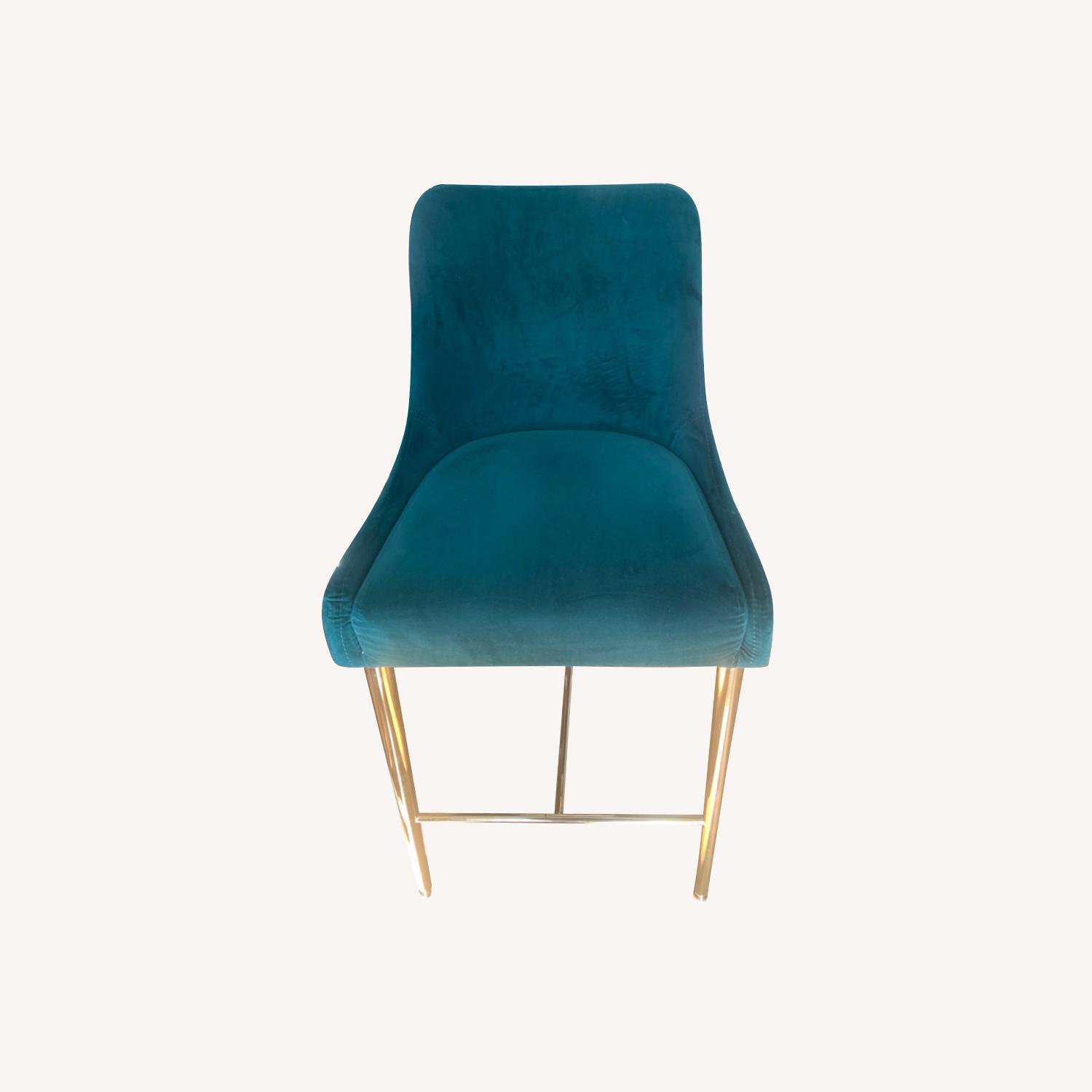 Wayfair Emerald Green Counter Height Dining Chair - image-5