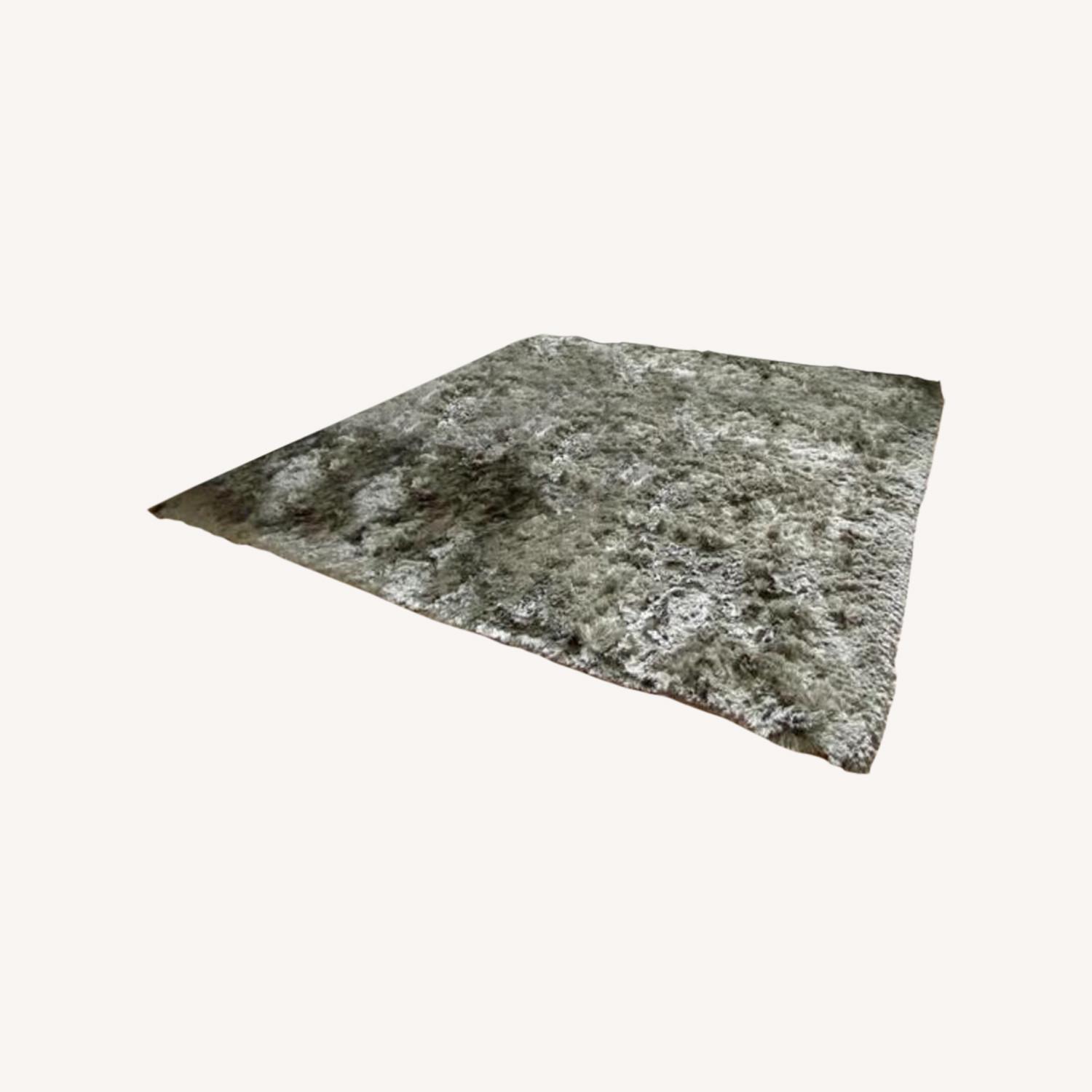 Mitchell Gold Power Shag Rug in Silver/Gray - image-0