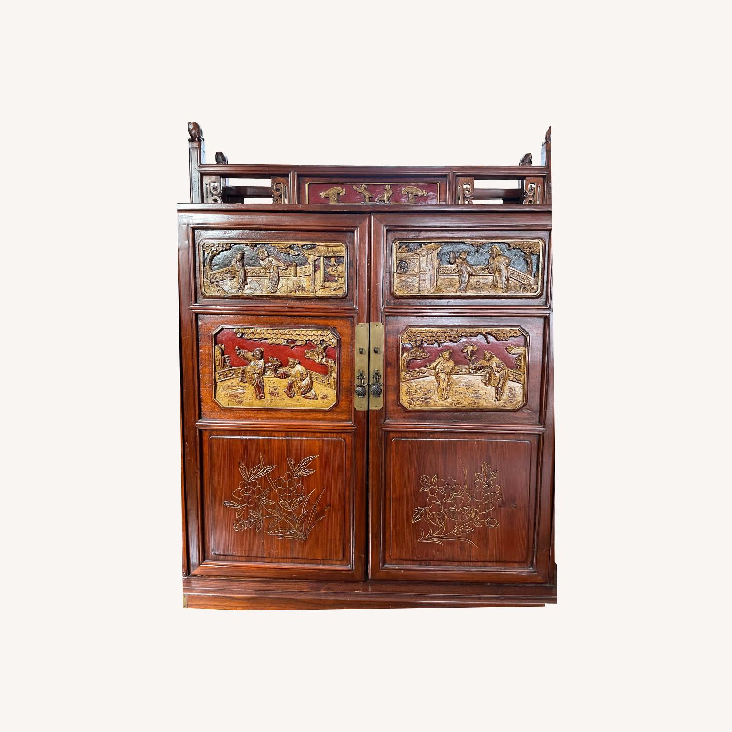 Singaporean Wooden Chest - image-0