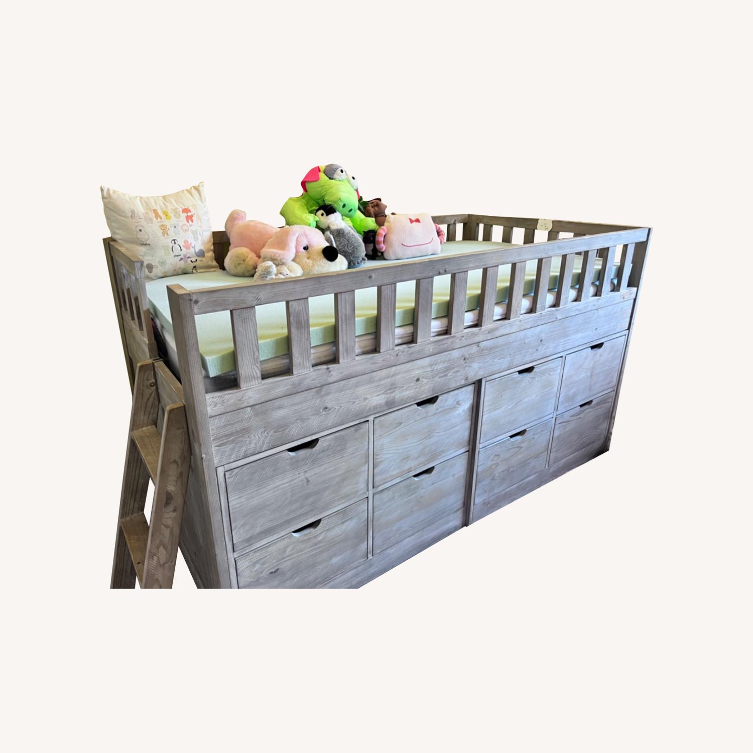 Restoration Hardware Loft Storage Bed AptDeco