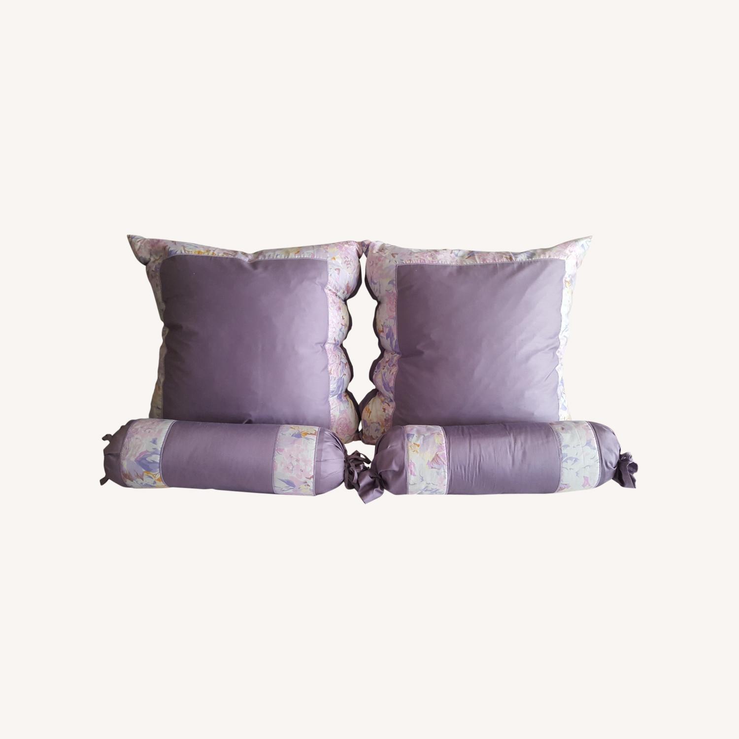 Purple Pillows & Neckrolls - image-0