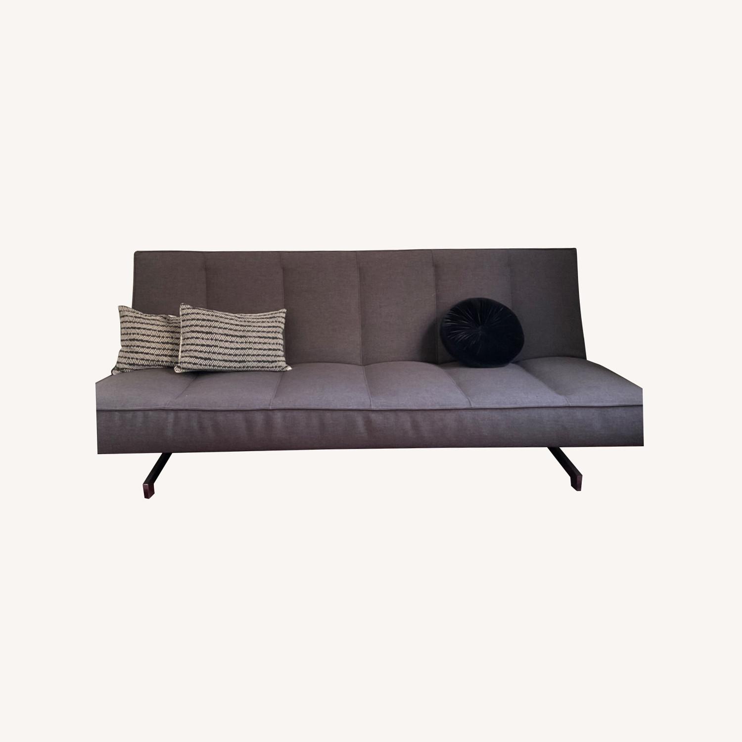 CB2 Flex Gravel Sleeper Sofa AptDeco