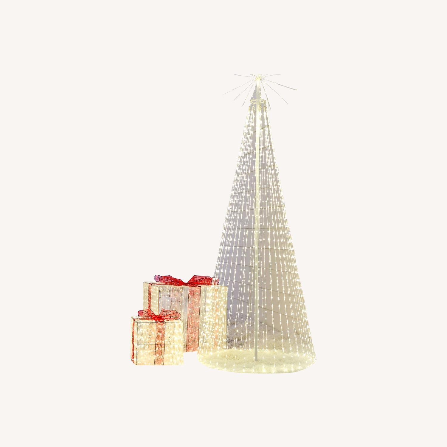 Pottery Barn Indoor Outdoor String Light Tree 7 - image-0