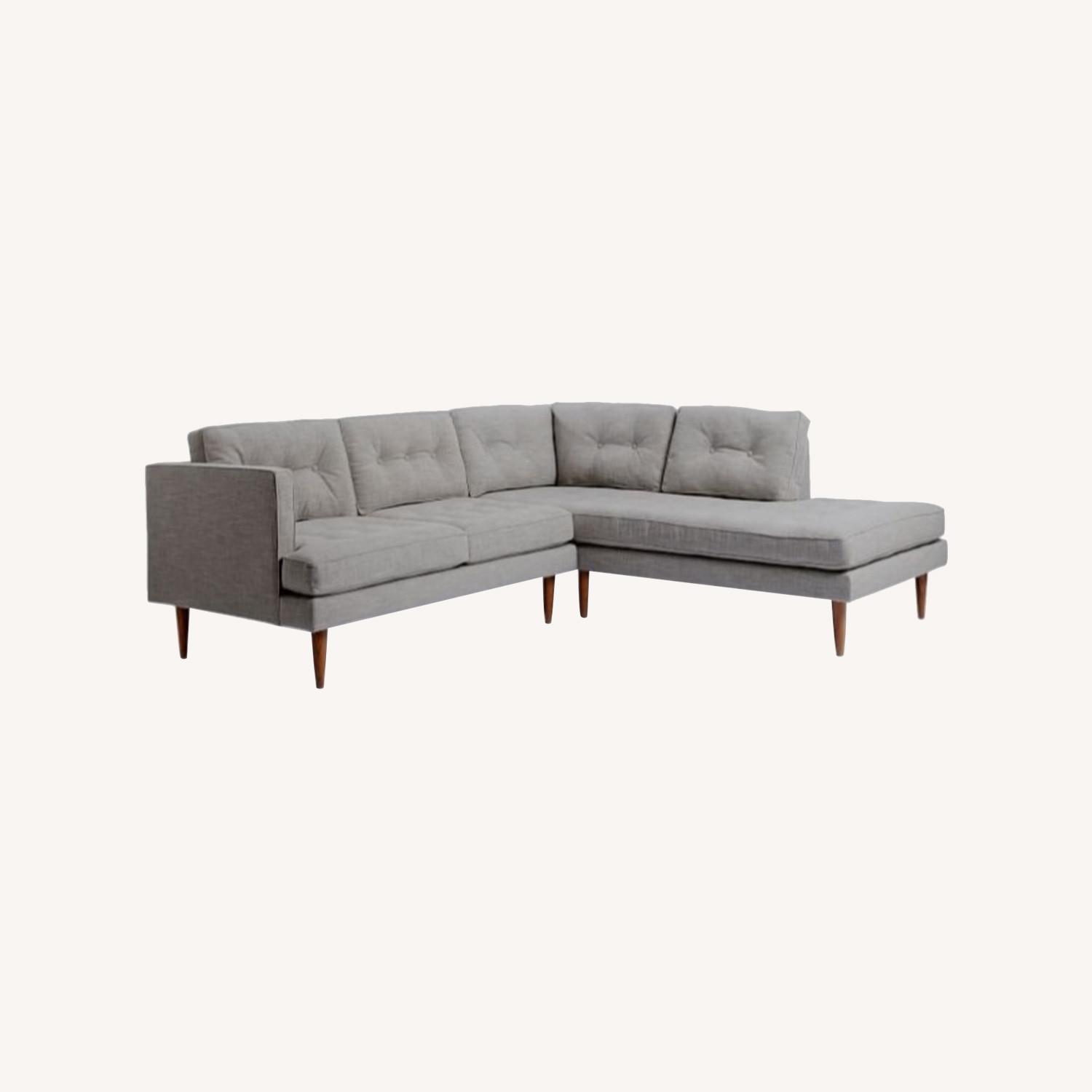 West Elm Peggy Chaise Sectional AptDeco