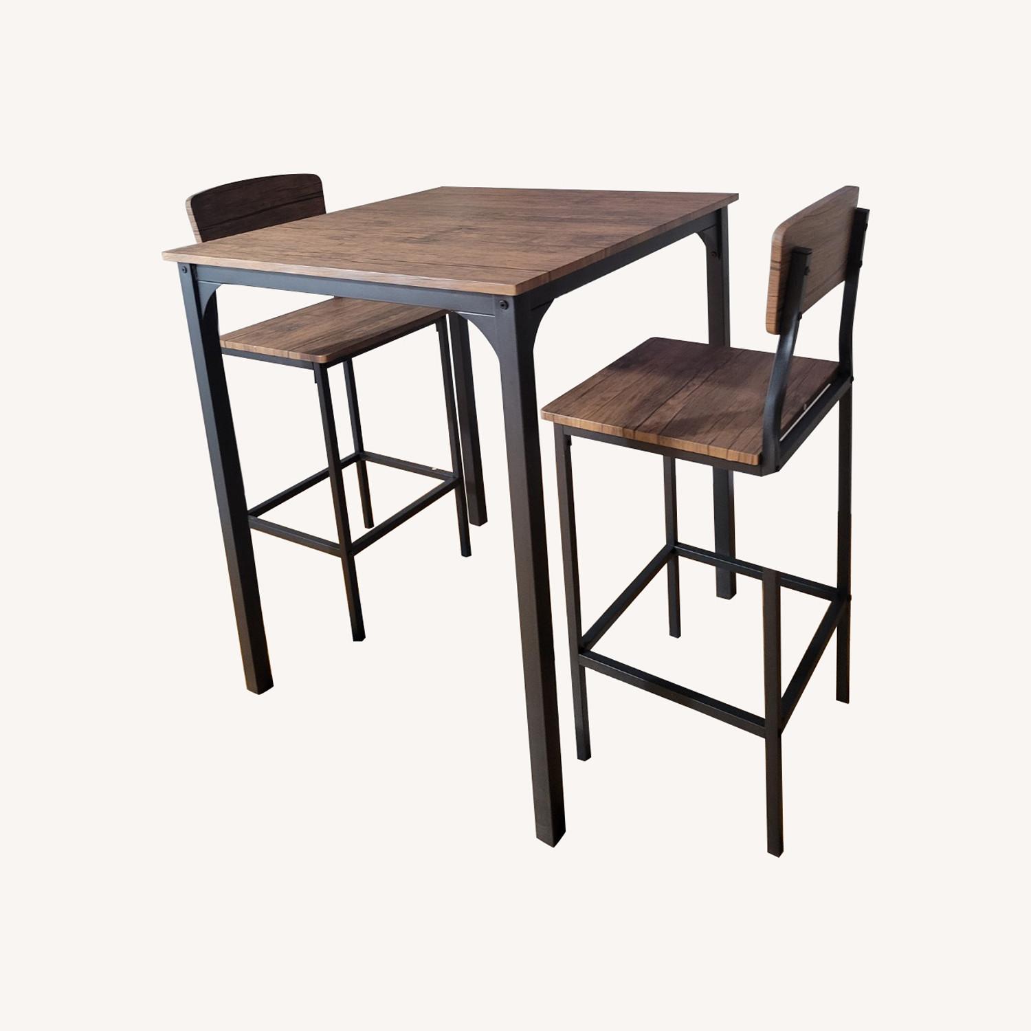 Wayfair Tall Table Dining Set AptDeco