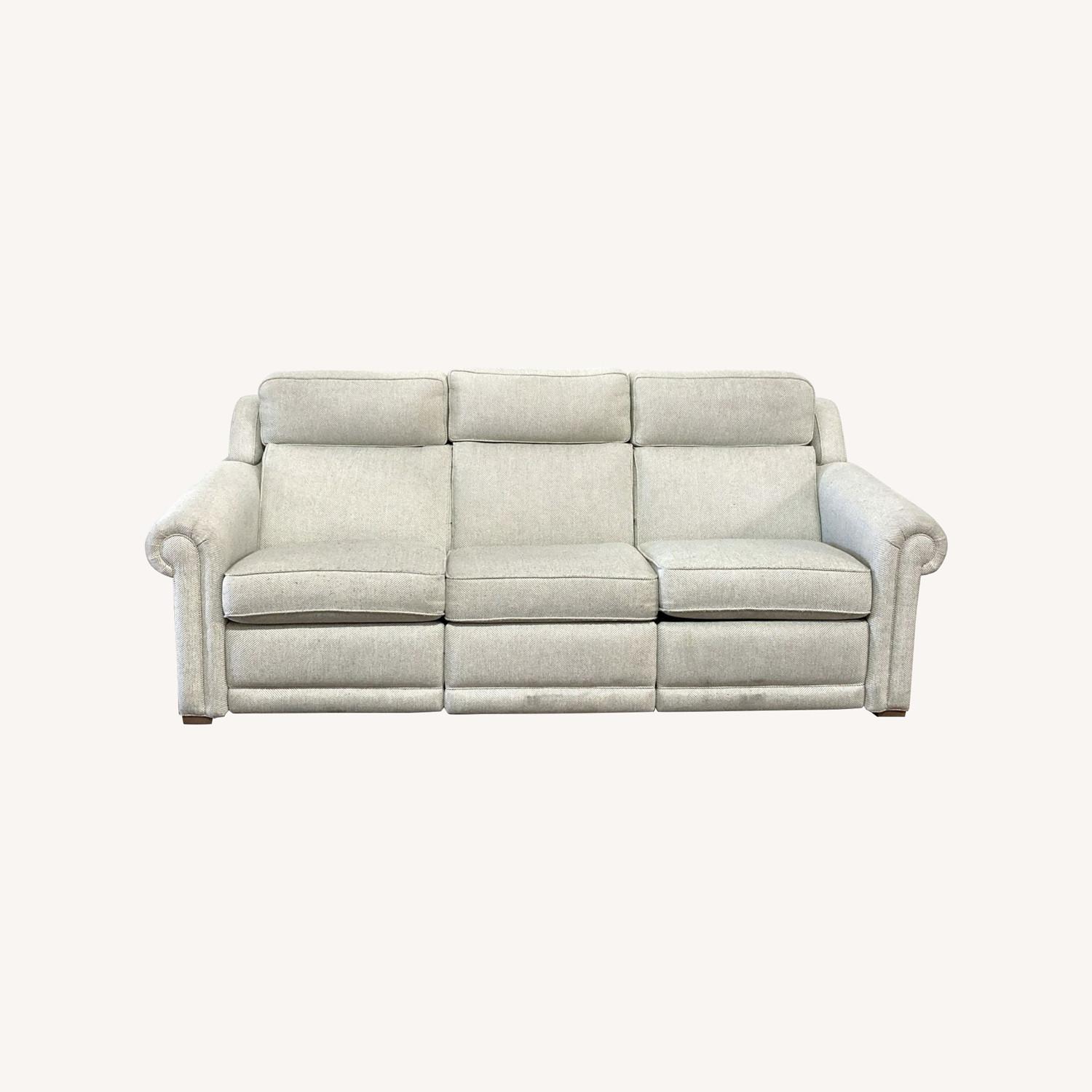 Ethan Allen Double Power Recliner AptDeco