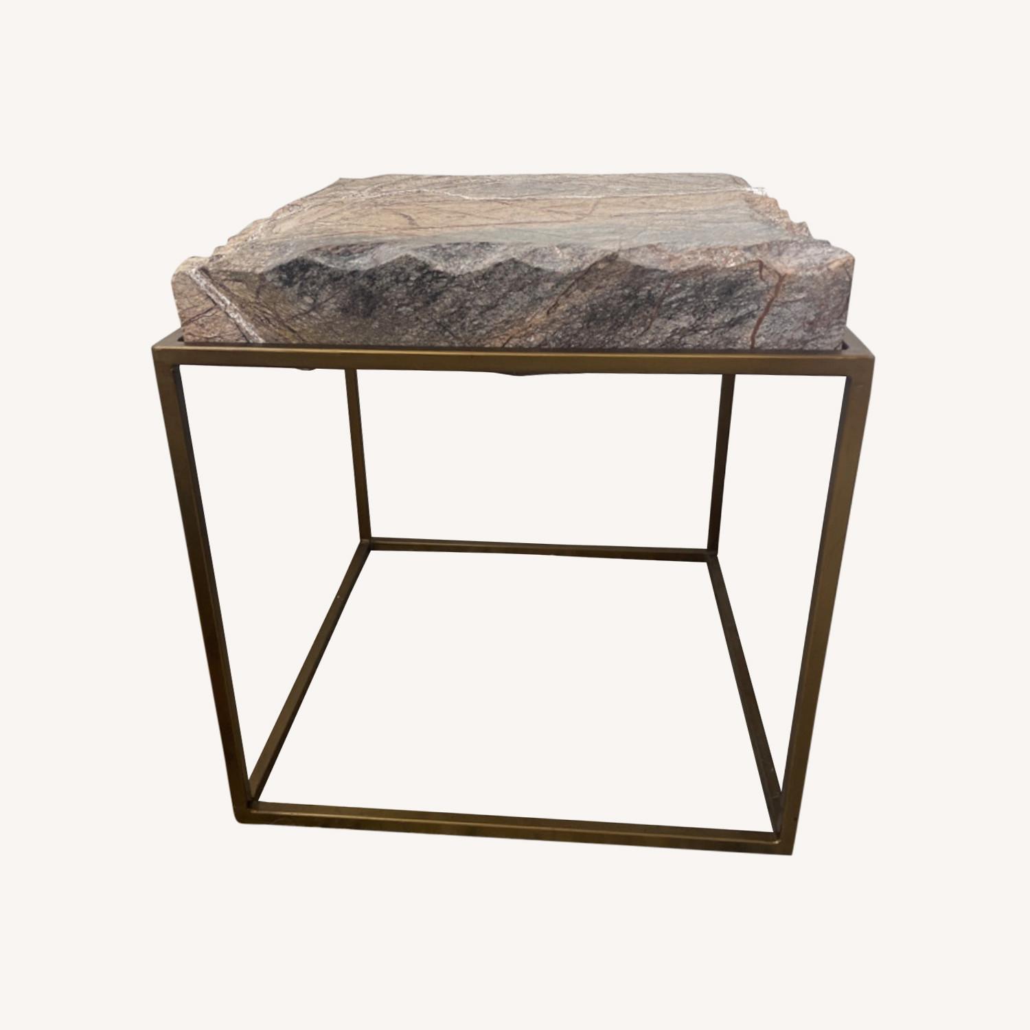 Arhaus Stone Side Tables AptDeco