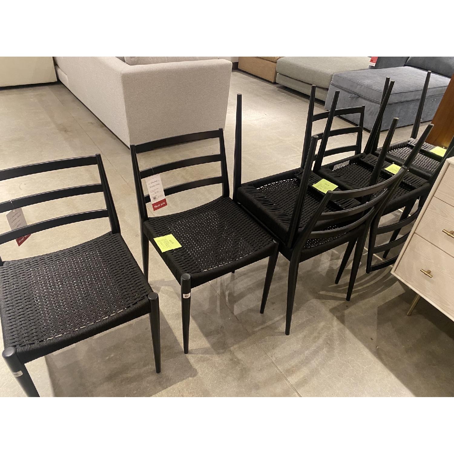 West Elm Holland Dining Chairs (Set of 8) AptDeco