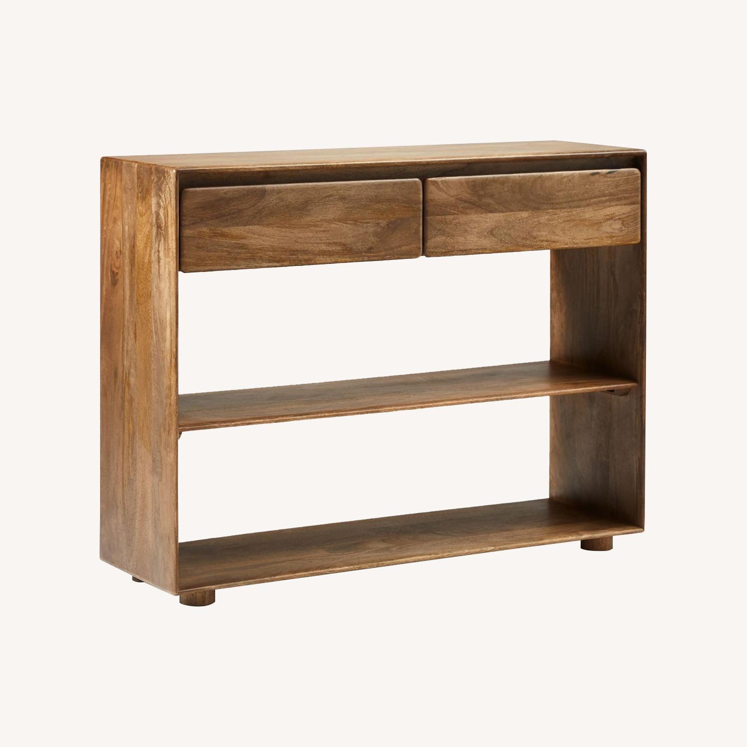 West Elm Anton Solid Wood Storage Console (42") - image-0