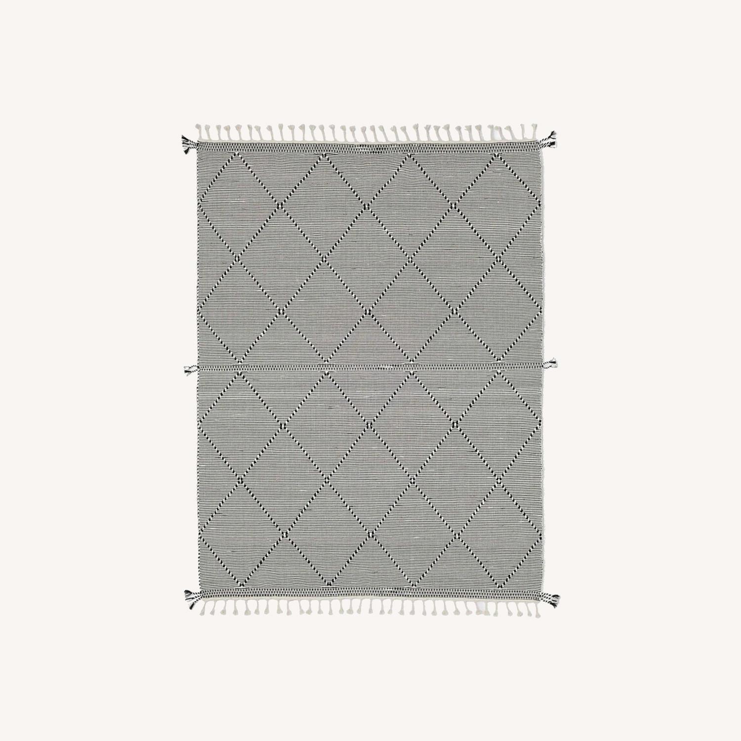 Lulu and Taza Rug, Black AptDeco