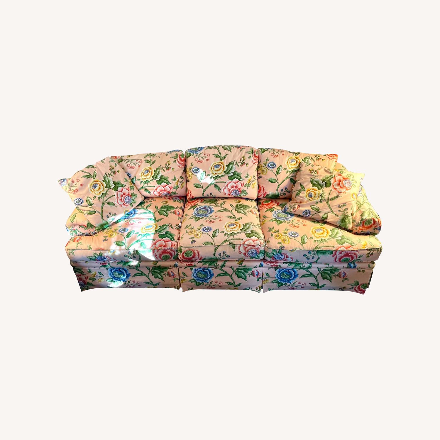 Henredon Floral Sofa - image-0
