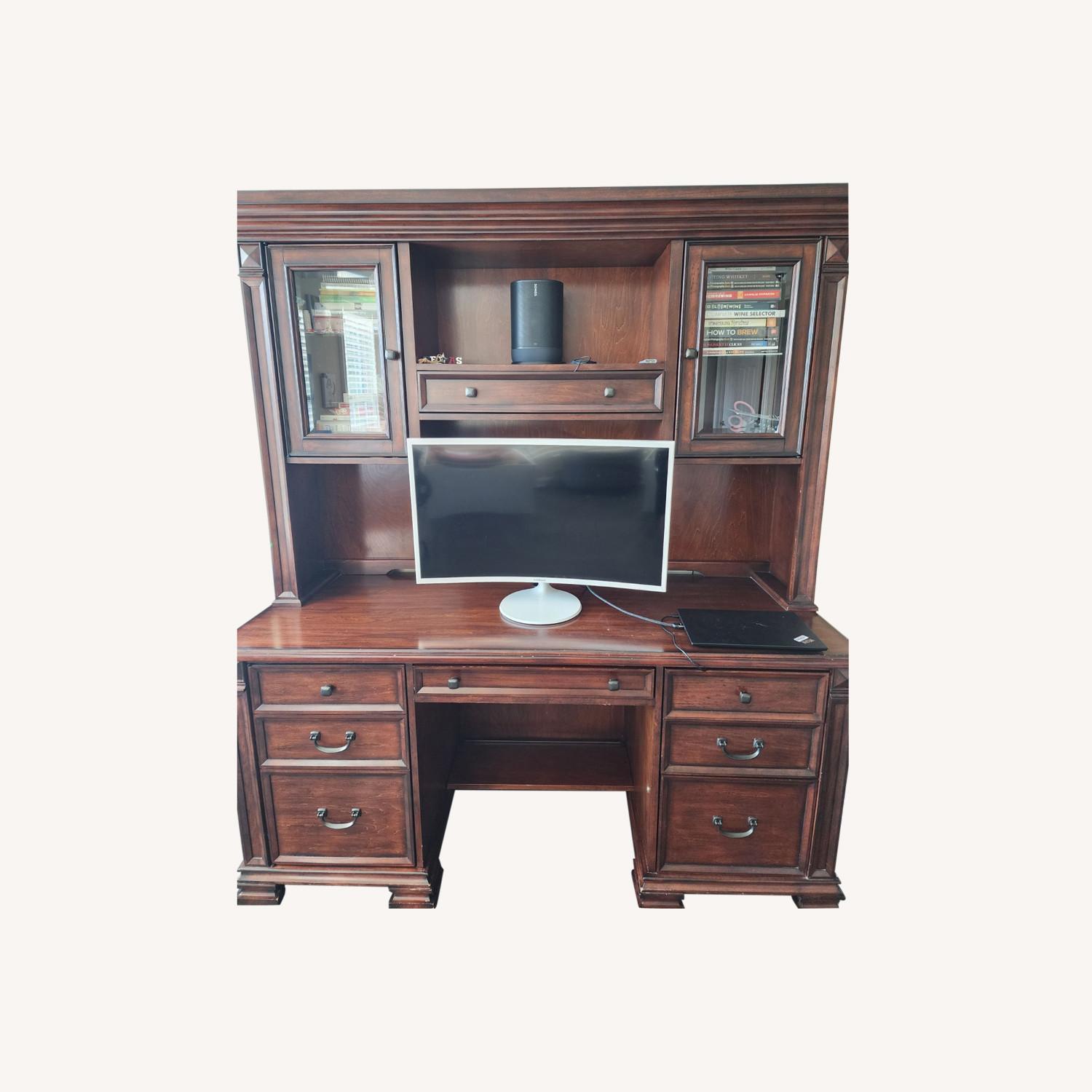 Smart Desk and Bookshelf - image-0