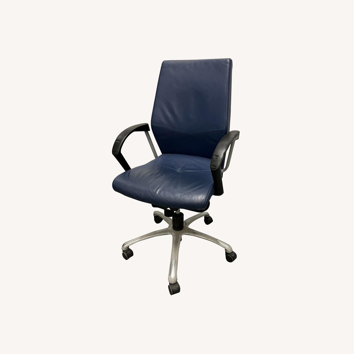 Haworth Leather Office Chair - image-0