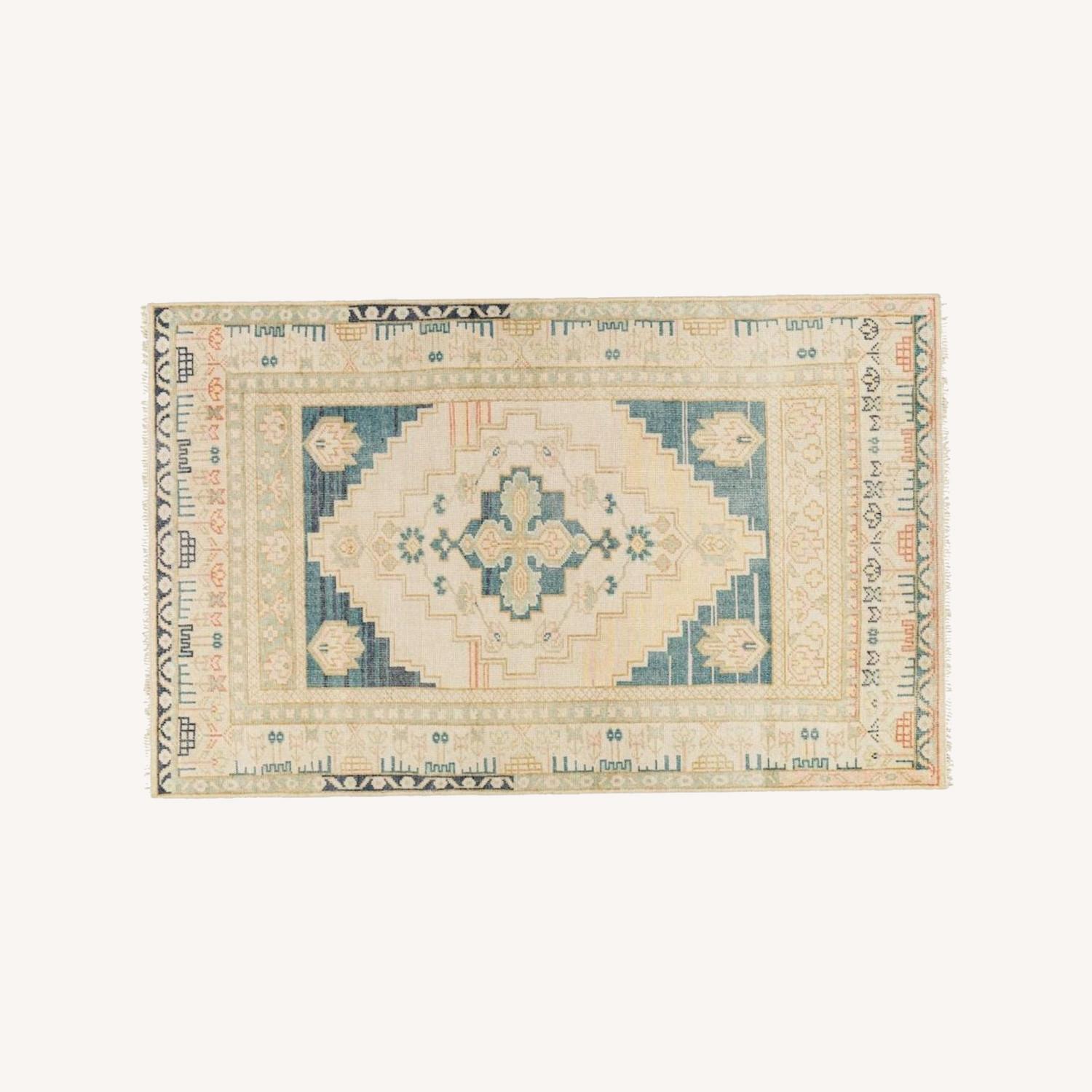 Interior Define Goldie Hand Knotted Rug AptDeco