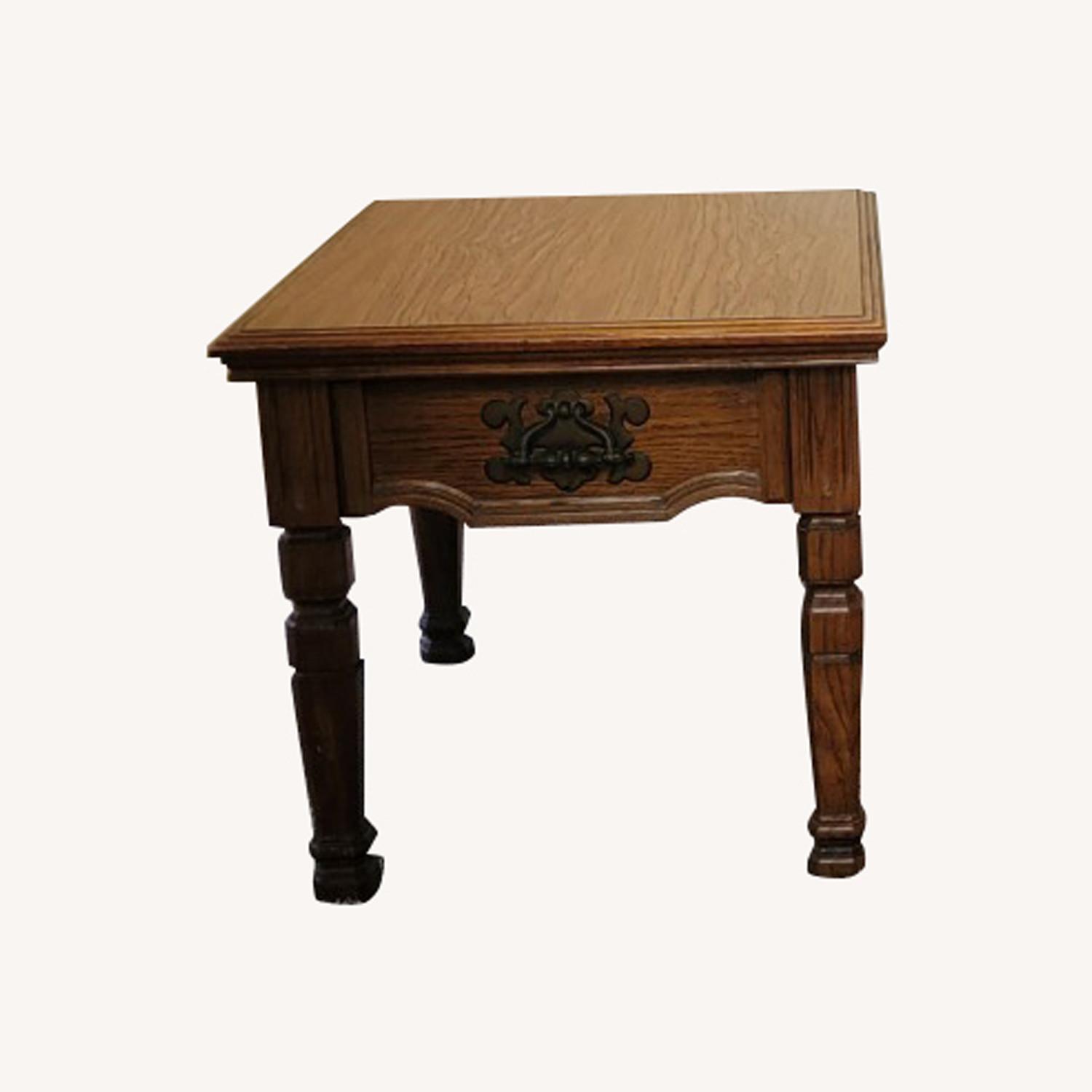 Michael Amini Side Table - image-0