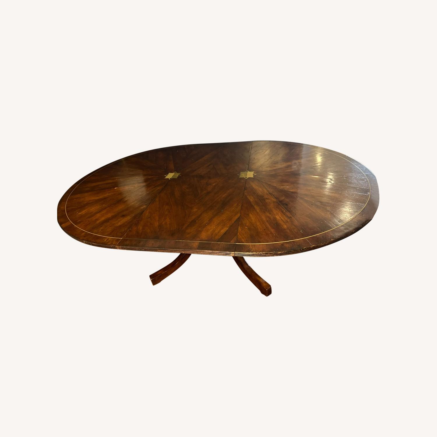 Vintage Mahogany Dining Table - AptDeco