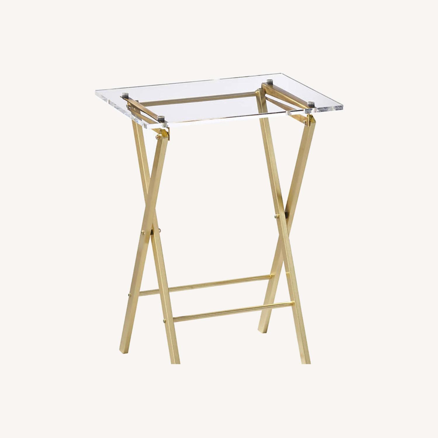 CB2 Novo Folding Side Table - image-0
