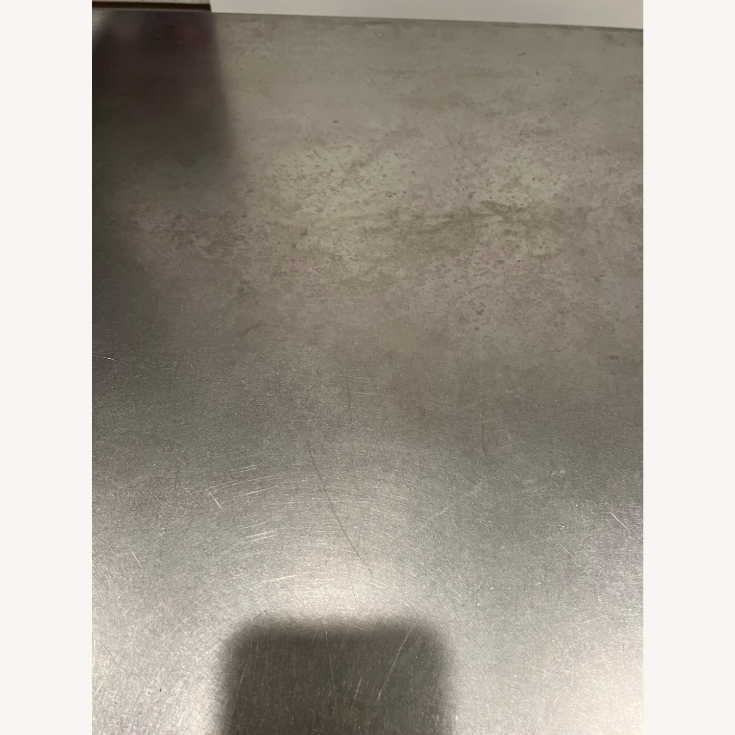 West Elm Stainless Steel High Kitchen Table/Island - image-5