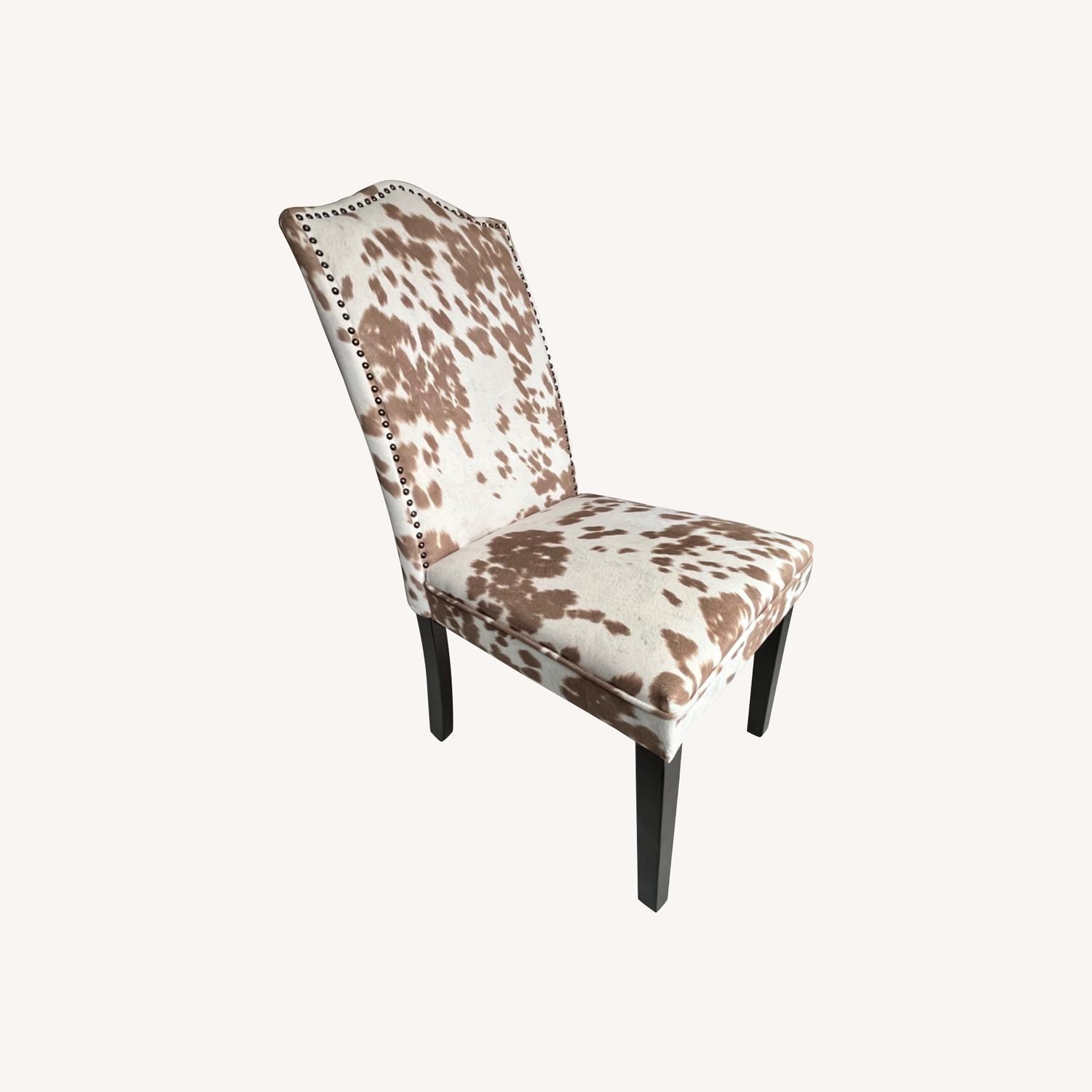 Camelback Nailhead Parsons Chairs AptDeco