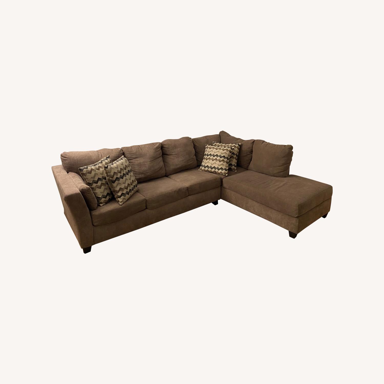 Bob's Discount Furniture Sectional Sleeper Sofa AptDeco