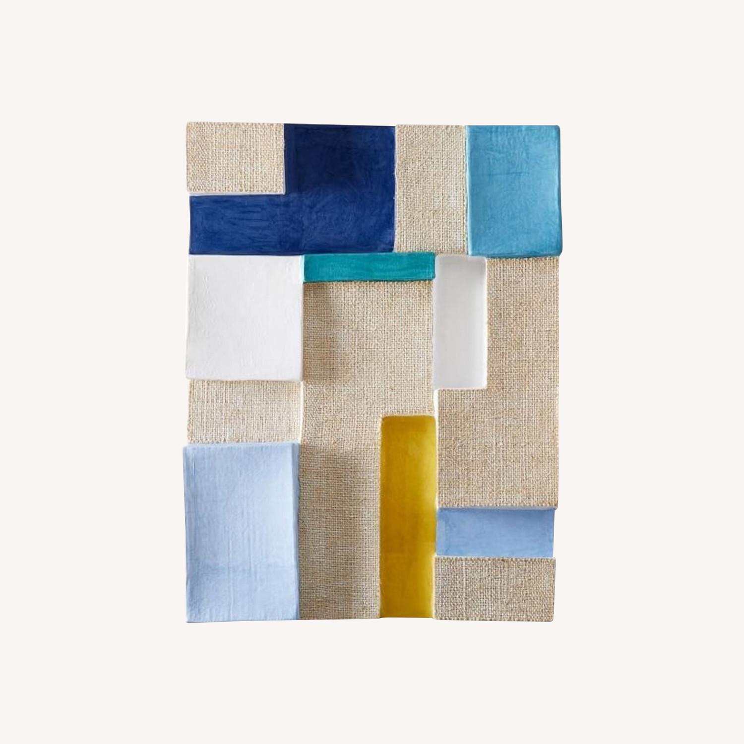 West Elm PapierMache Sculptural Wall Art, Multi AptDeco