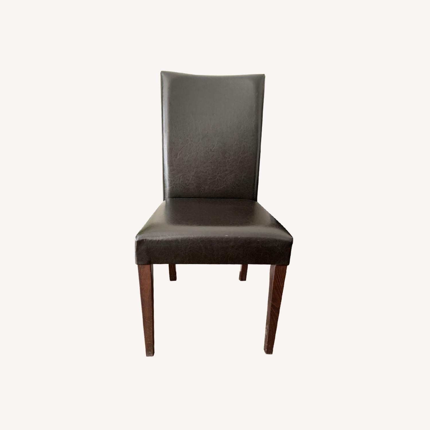 Modern Leather Dining Chairs - image-0
