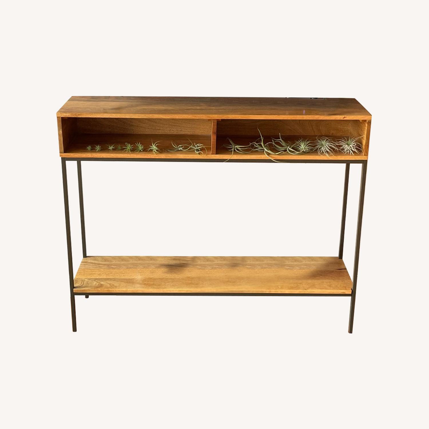 West Elm Industrial Storage Skinny Console (42") AptDeco