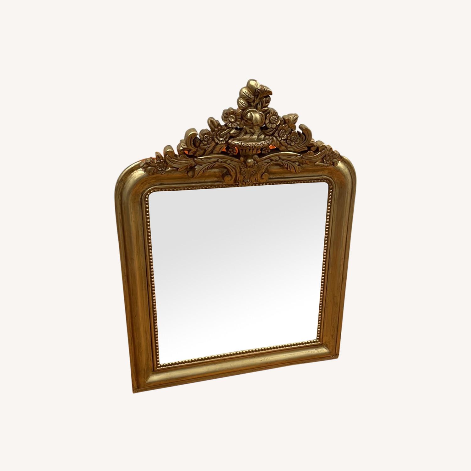 Restoration Hardware Louis Phillipe Gilt mirror AptDeco