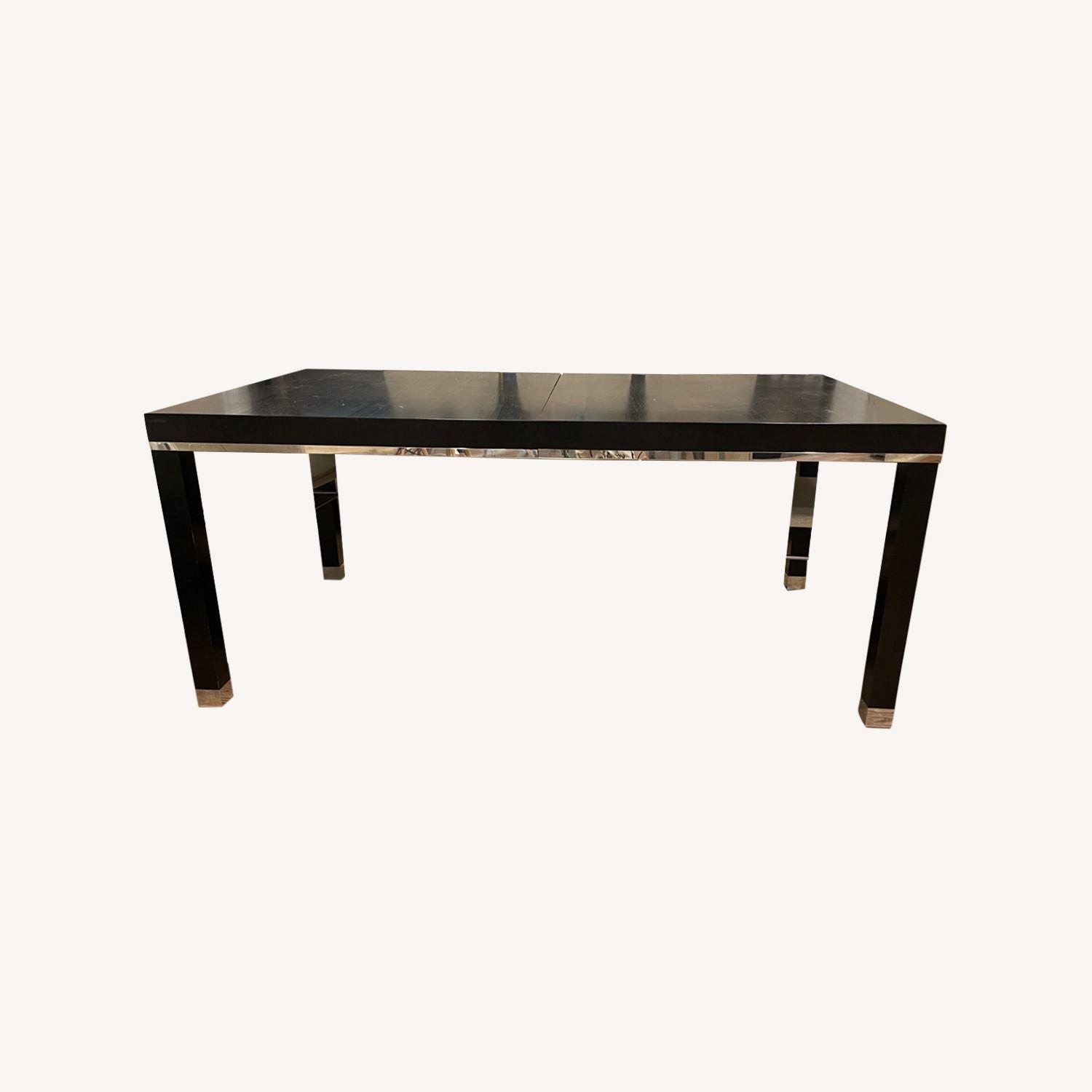 High End Dining Table With Extention - image-0