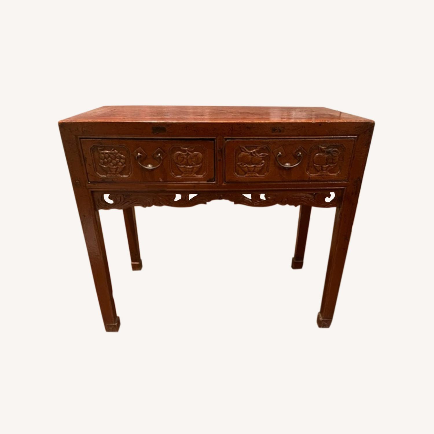 ABC Carpet & Home Vintage Style Wood Table - image-0