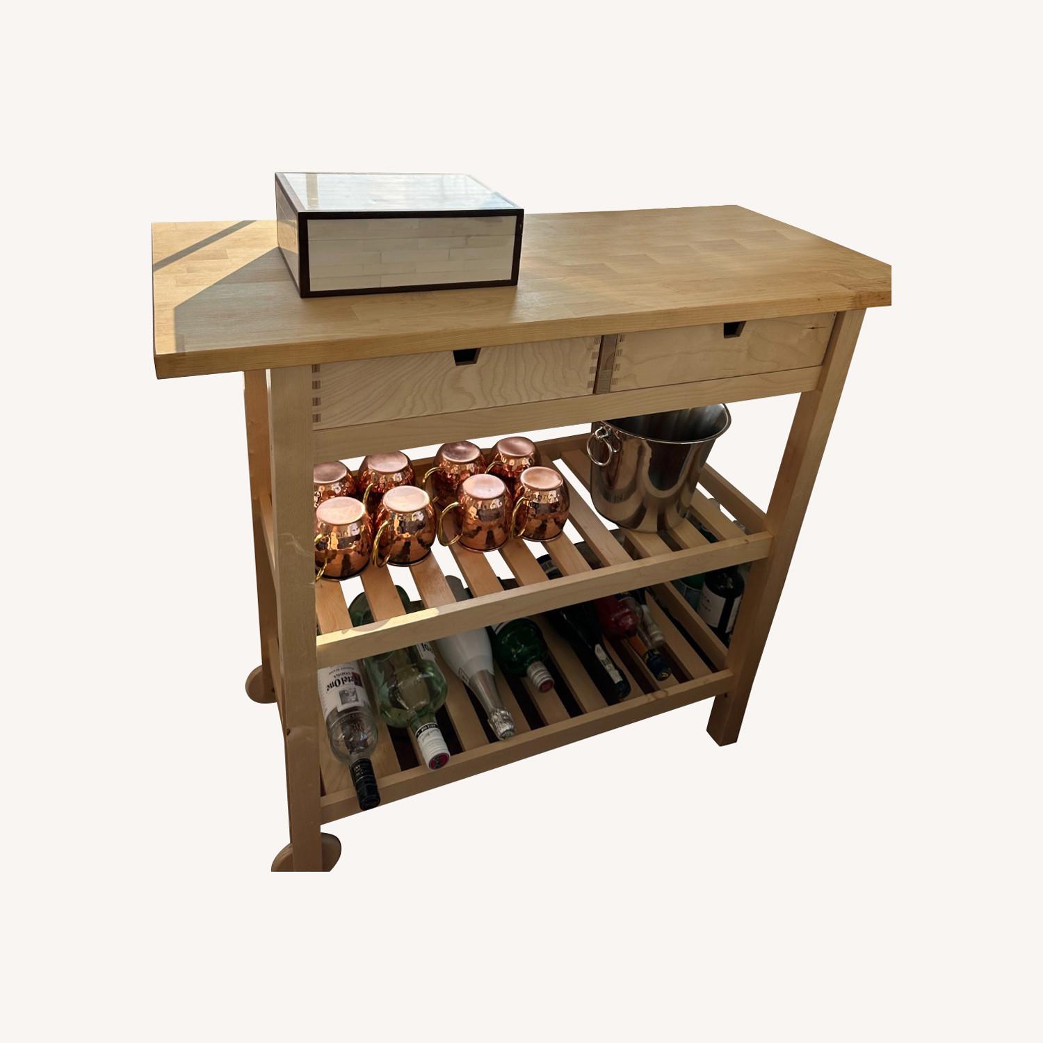 IKEA Kitchen/Bar Cart AptDeco