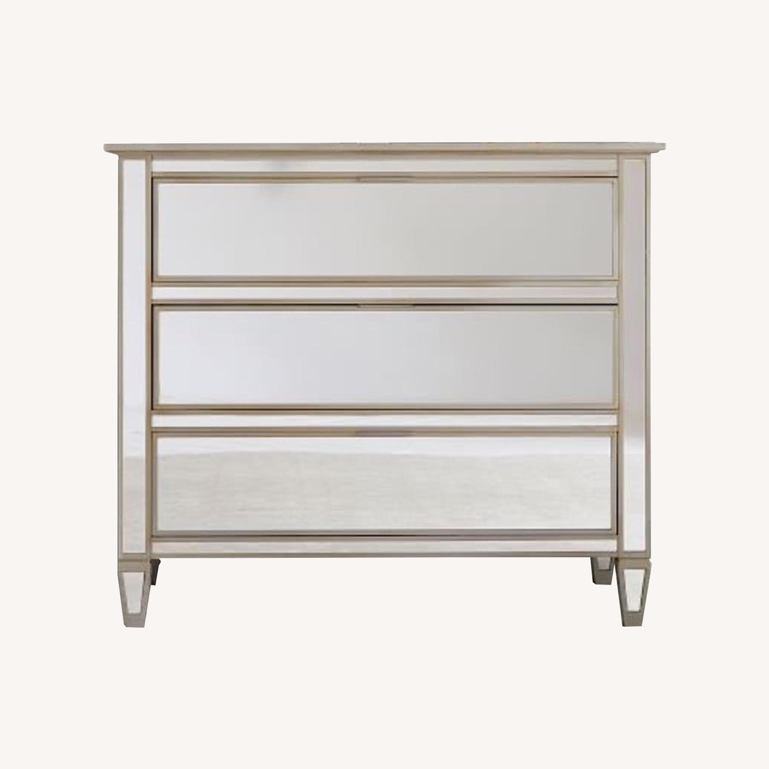 Pottery Barn Mirrored Dresser AptDeco