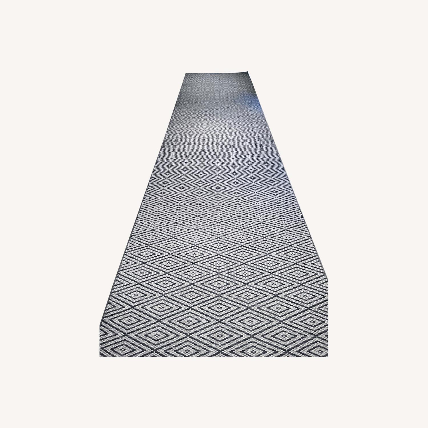 Stark Blue Diamond Runner - image-0