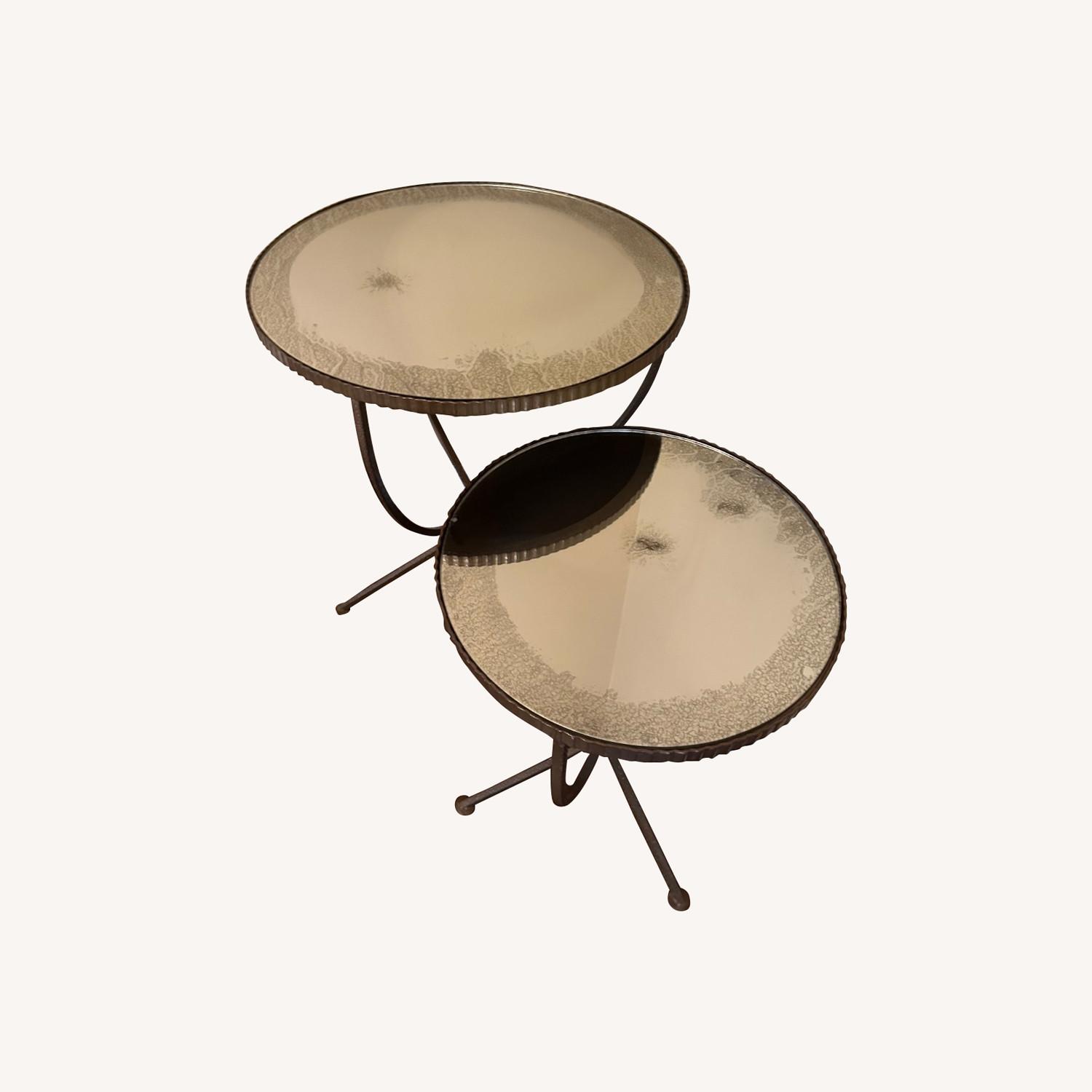 Hooker Antique Mirrored Nesting Tables - image-0