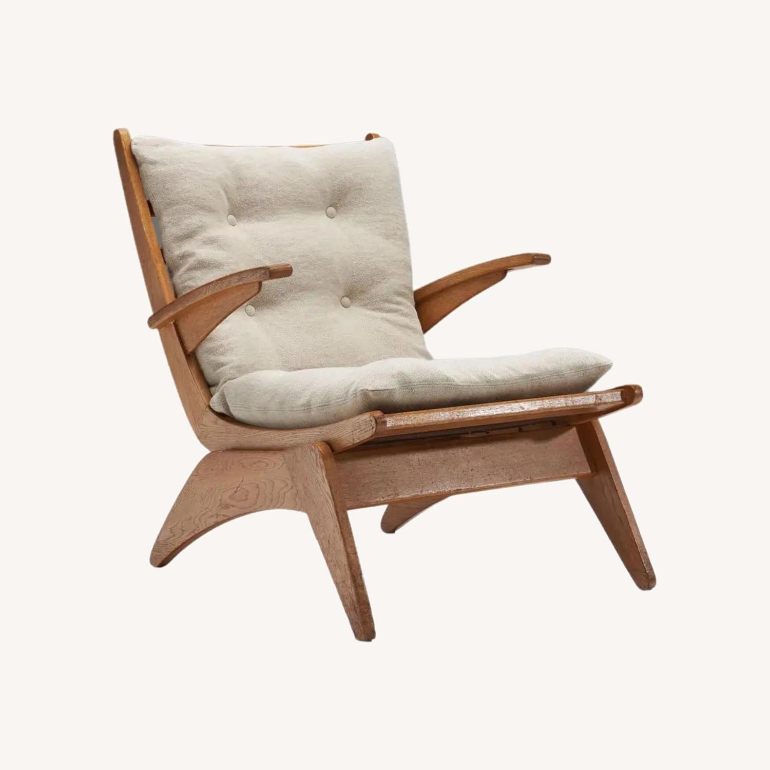 1950s Dutch Modern Armchair by Jan Den Drijver - image-0
