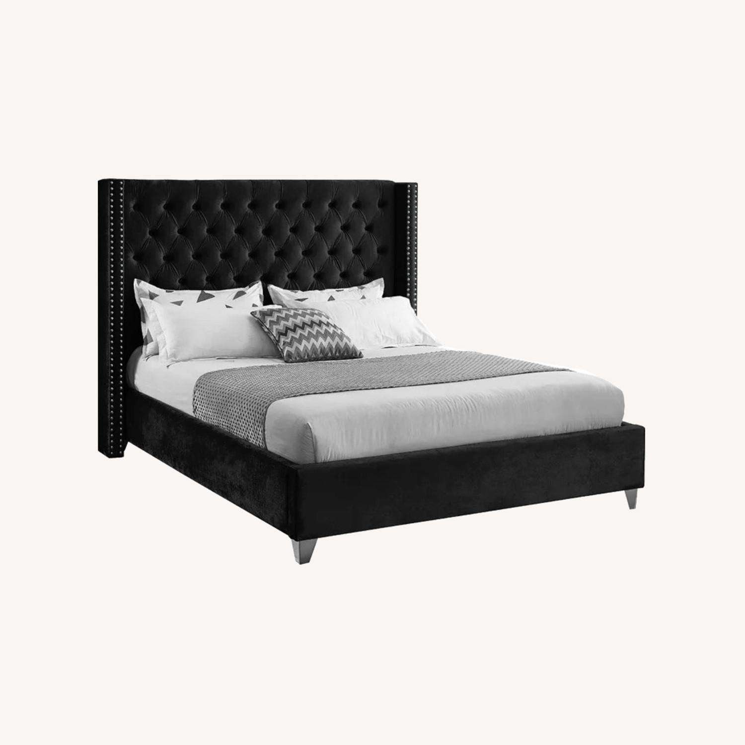 Wayfair Upholstered Bedframe AptDeco