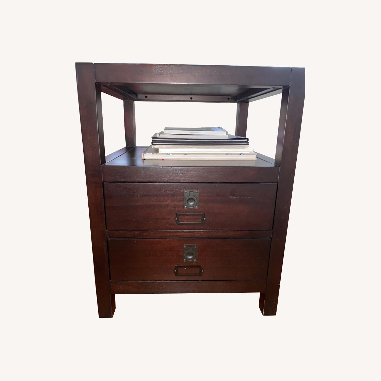 Pottery Barn Rhys Side Table AptDeco