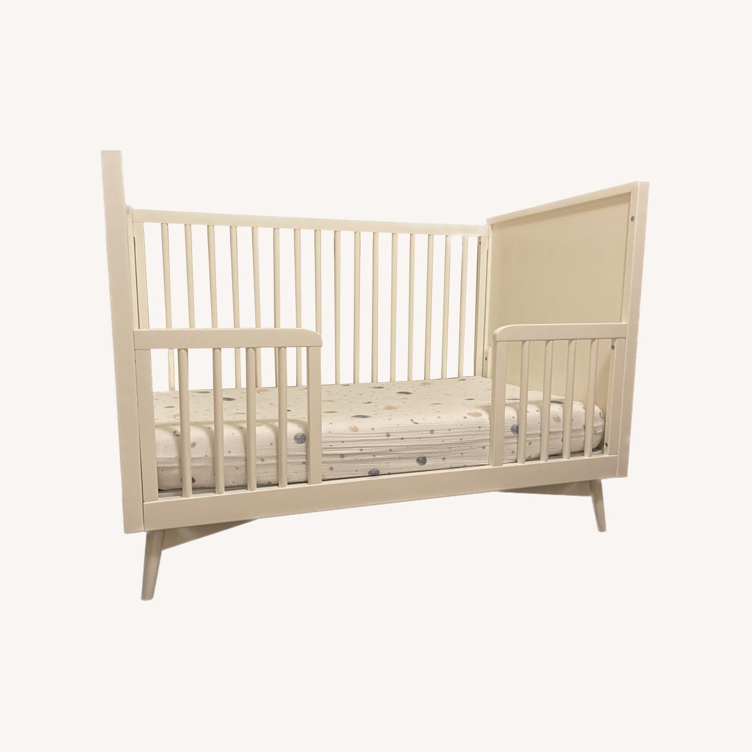 West Elm x PBK Mid Century Crib & Conversion AptDeco