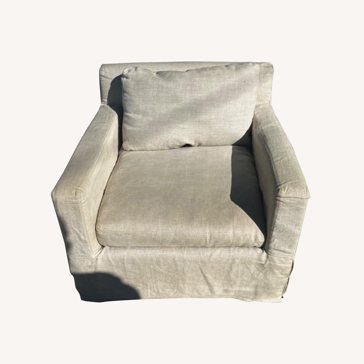 Restoration Hardware Accent Chair AptDeco