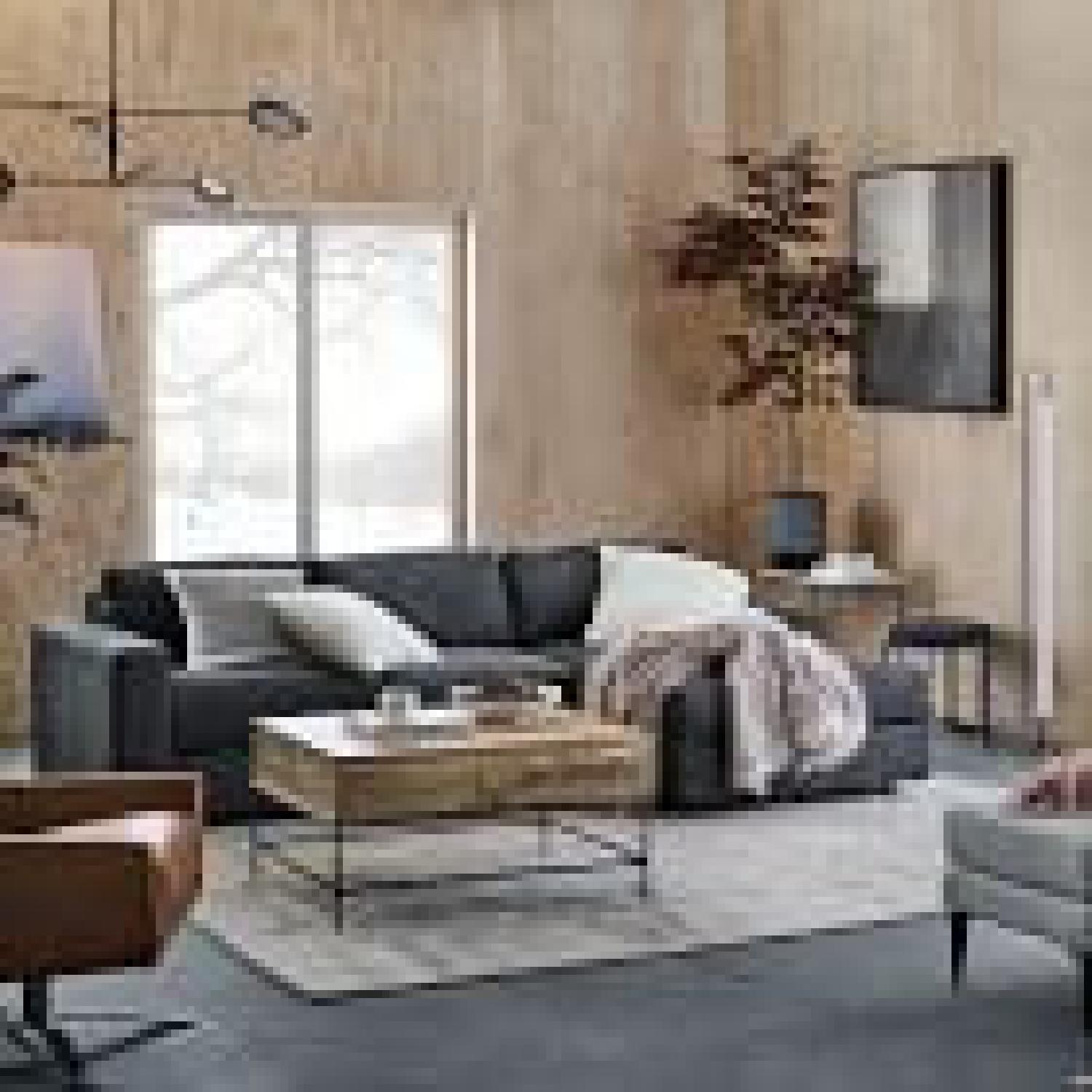 West Elm Urban 2 Piece Chaise Sectional - image-0