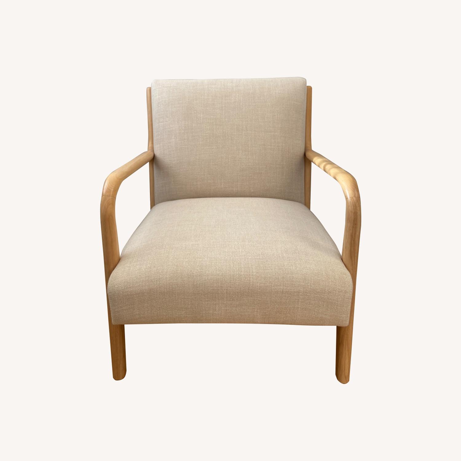 Target Esters Wood Armchair - AptDeco