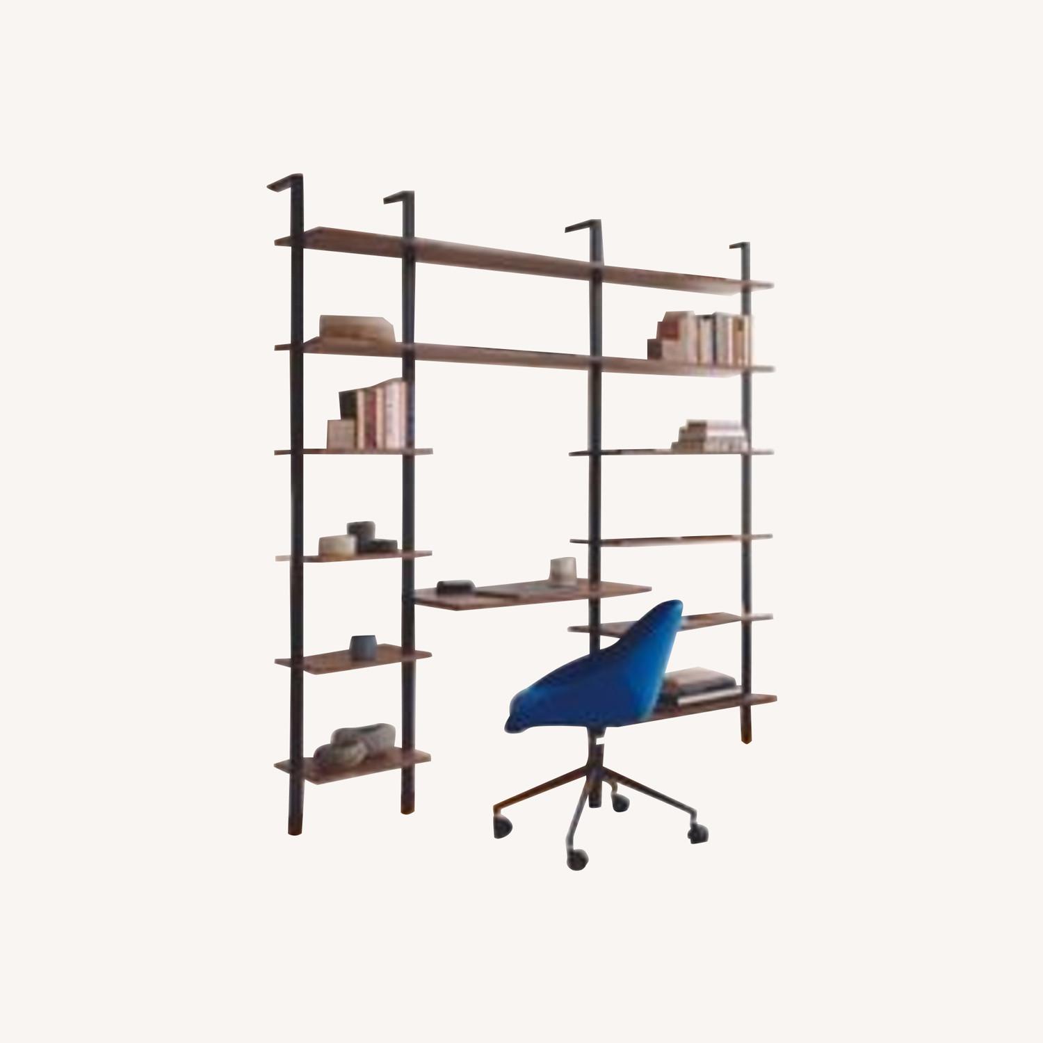 EQ3 Floating Desk and Storage Unit - image-0
